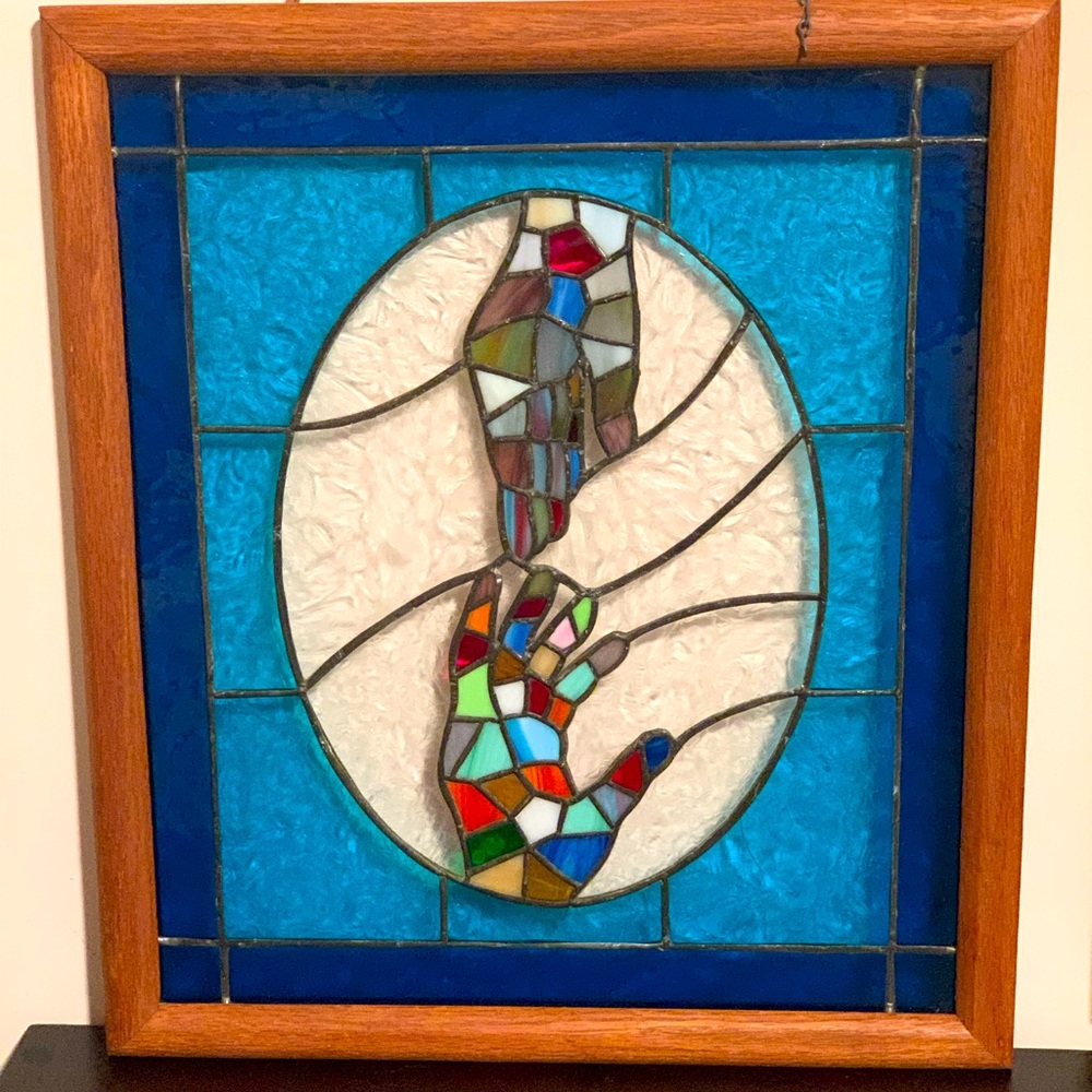 Stained Glass Window Panel